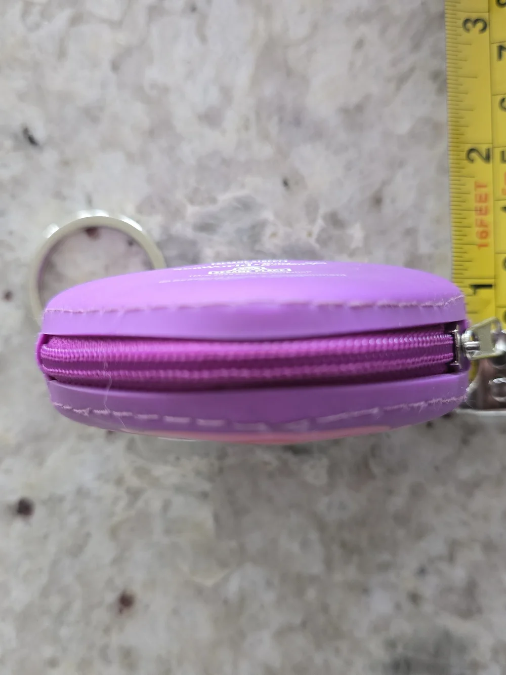 ABBY CADABBY SEAWORLD X BUSCH GARDENS ZIPPER KEYCHAIN